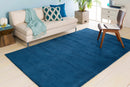 Brockton Solid Blue Wool Rug Brockton Solid Blue Wool Rug