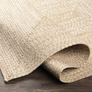 Cream Braided Faux Jute Rug Cream Braided Faux Jute Rug