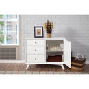 Flynn Accent Cabinet, White Flynn Accent Cabinet, White