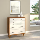 Flynn Chest, Chestnut/White Flynn Chest, Chestnut/White