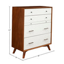 Flynn Chest, Chestnut/White Flynn Chest, Chestnut/White