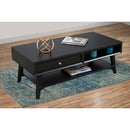 Flynn Coffee Table, Black Flynn Coffee Table, Black