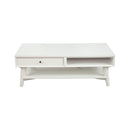 Flynn Coffee Table, White Flynn Coffee Table, White