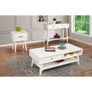 Flynn Coffee Table, White Flynn Coffee Table, White