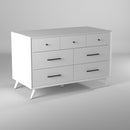 Flynn Dresser, White Flynn Dresser, White
