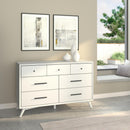 Flynn Dresser, White Flynn Dresser, White