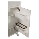 Flynn Large Bar Cabinet, White Flynn Large Bar Cabinet, White