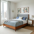 Flynn Nightstand, Chestnut/White Flynn Nightstand, Chestnut/White