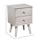 Flynn Nightstand, Gray Flynn Nightstand, Gray