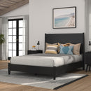 Flynn Panel Bed, Black Flynn Panel Bed, Black