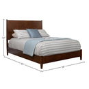 Flynn Panel Bed, Walnut Flynn Panel Bed, Walnut