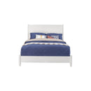 Flynn Panel Bed, White Flynn Panel Bed, White