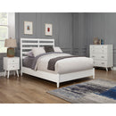 Flynn Retro Bed, White Flynn Retro Bed, White