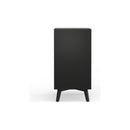 Flynn Small Bar Cabinet, Black Flynn Small Bar Cabinet, Black