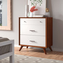 Flynn Small Chest, Chestnut/White Flynn Small Chest, Chestnut/White