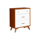 Flynn Small Chest, Chestnut/White Flynn Small Chest, Chestnut/White