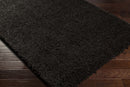 Siari Black Shag Area Rug - Clearance Siari Black Shag Area Rug - Clearance
