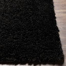 Siari Black Shag Area Rug - Clearance Siari Black Shag Area Rug - Clearance