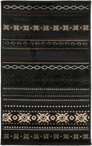 Fogertown Black Western Rug Fogertown Black Western Rug