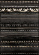 Fogertown Black Western Rug Fogertown Black Western Rug