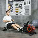 Foldable Water Rowing Machine With Adjustable Resistance, Wheels, LCD Monitor And Tablet Holder (SAK53758) Foldable Water Rowing Machine With Adjustable Resistance, Wheels, LCD Monitor And Tablet Holder (SAK53758)