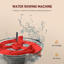Foldable Water Rowing Machine With Adjustable Resistance, Wheels, LCD Monitor And Tablet Holder (SAK53758) Foldable Water Rowing Machine With Adjustable Resistance, Wheels, LCD Monitor And Tablet Holder (SAK53758)