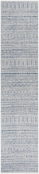 Novato Navy All Over Pattern Performance Rug Novato Navy All Over Pattern Performance Rug