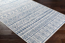 Novato Navy All Over Pattern Performance Rug Novato Navy All Over Pattern Performance Rug
