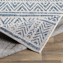 Novato Navy All Over Pattern Performance Rug Novato Navy All Over Pattern Performance Rug