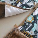 Woodland Animal Scandinavian Folk Christmas Tree Skirt Woodland Animal Scandinavian Folk Christmas Tree Skirt