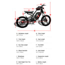 Freego Nova 3 Mid-Drive All-Terrain Electric Motorcycle, 3000W  (SAK19582) Freego Nova 3 Mid-Drive All-Terrain Electric Motorcycle, 3000W  (SAK19582)