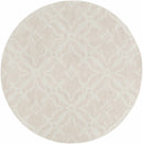 Fyffe Embossed Beige Wool Area Rug Fyffe Embossed Beige Wool Area Rug