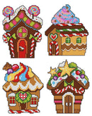 "Gingerbread Houses" 127CS Counted Cross-Stitch Kit "Gingerbread Houses" 127CS Counted Cross-Stitch Kit