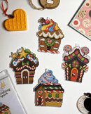 "Gingerbread Houses" 127CS Counted Cross-Stitch Kit "Gingerbread Houses" 127CS Counted Cross-Stitch Kit