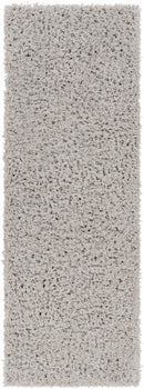 Siari Solid Medium Gray Shag Rug Siari Solid Medium Gray Shag Rug