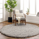 Siari Solid Medium Gray Shag Rug Siari Solid Medium Gray Shag Rug