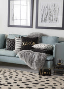 Guiseley Dalmatian Wool Area Rug Guiseley Dalmatian Wool Area Rug