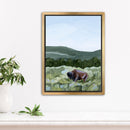 "Grazing in Yellowstone" Art Print "Grazing in Yellowstone" Art Print