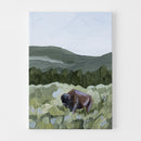 "Grazing in Yellowstone" Art Print "Grazing in Yellowstone" Art Print