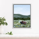 "Grazing in Yellowstone" Art Print "Grazing in Yellowstone" Art Print