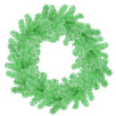 Green and White Tinsel Christmas Wreaths Green and White Tinsel Christmas Wreaths