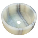 Green Translucent Onyx Natural Stone Above Vanity Bathroom Vessel Sink Green Translucent Onyx Natural Stone Above Vanity Bathroom Vessel Sink