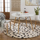 Guiseley Dalmatian Wool Area Rug Guiseley Dalmatian Wool Area Rug