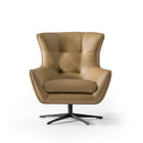 Maserati Honey Color Leather Armchair Maserati Honey Color Leather Armchair