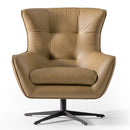 Maserati Honey Color Leather Armchair Maserati Honey Color Leather Armchair