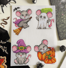 "Halloween Mouses" 102CS Counted Cross-Stitch Kit "Halloween Mouses" 102CS Counted Cross-Stitch Kit