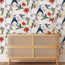 Hummingbird Wallpaper Peel and Stick Hummingbird Wallpaper Peel and Stick