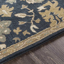 Caesar 1154 Navy Wool Rug Caesar 1154 Navy Wool Rug