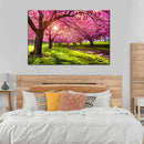 Cherry Blossom Garden Wall Art Cherry Blossom Garden Wall Art