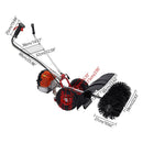 Heavy Duty 2.5HP 2-Stroke 52CC Gas-Powered Walk-Behind Brush Sweeper Broom, 24" (97138624) Heavy Duty 2.5HP 2-Stroke 52CC Gas-Powered Walk-Behind Brush Sweeper Broom, 24" (97138624)